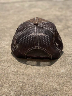 Dark Brown Cork Rooster With Metal Concho Cap 7 Dark Brown Cork Rooster With Metal Concho Cap -Western Cowboy Clothing IMG 6563