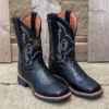 Dan Post DPP5710 Men's Black Smooth Ostrich Wide Square Toe (SHOP IN-STORES TOO) 1 Dan Post DPP5710 Men's Black Smooth Ostrich Wide Square Toe (SHOP IN-STORES TOO) -Western Cowboy Clothing IMG 7507