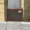 Zep-Pro IWT1CRZH-MSU Mississippi State University Bulldogs Brown “Crazy Horse” Leather Bi-fold Wallet -Western Cowboy Clothing IMG 8630