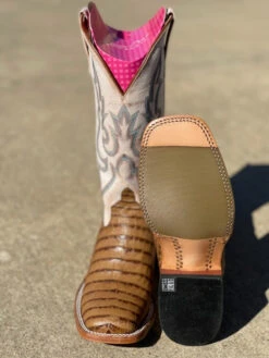 Women's Macie Bean M9154 13" "Slick Rikki" Square Toe Boot (SHOP IN-STORE TOO) -Western Cowboy Clothing IMG 8950