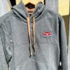 Kimes Ranch Men's Ranch Ready Fleece Hoodie In Charcoal Heather -Western Cowboy Clothing IMG 9086
