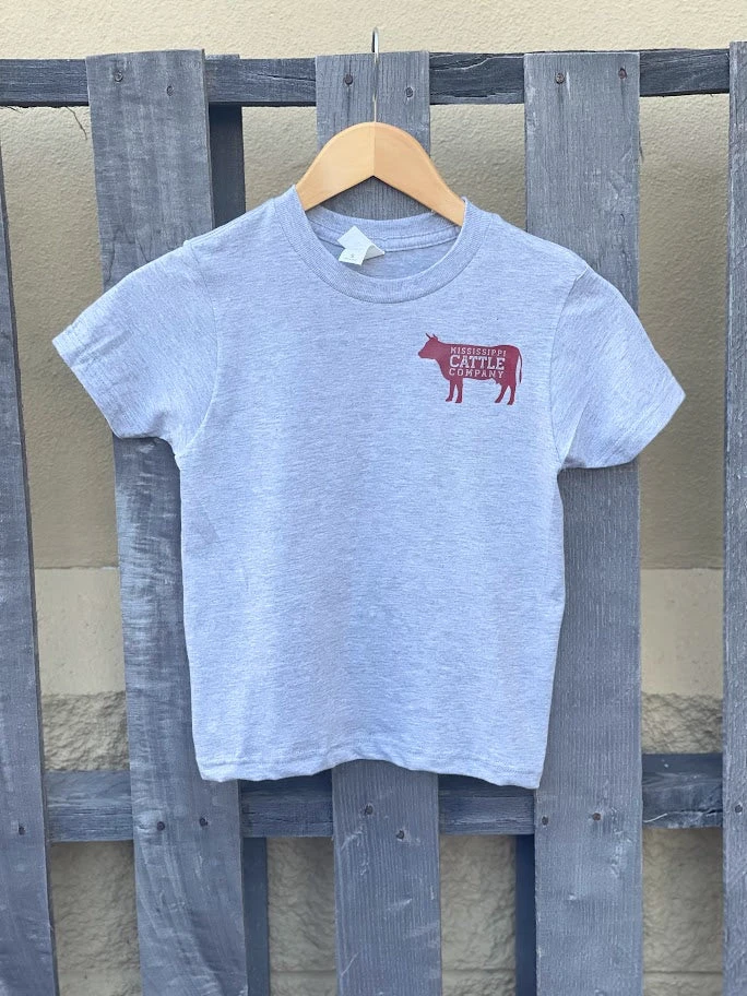Youth YTHMSCATTLESS-5 Mississippi Cattle Company Sport Grey Short Sleeve T-Shirt 6 Youth YTHMSCATTLESS-5 Mississippi Cattle Company Sport Grey Short Sleeve T-Shirt - Image 4