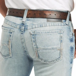 Men's Ariat 10031997 M7 Rocker Stretch Stirling Stackable Straight Leg Jean -Western Cowboy Clothing JEAN6