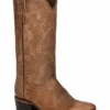 Corral Boots Circle G By Corral Men's L5888 Tan Embroidery Round Toe Boot -Western Cowboy Clothing L5888 1