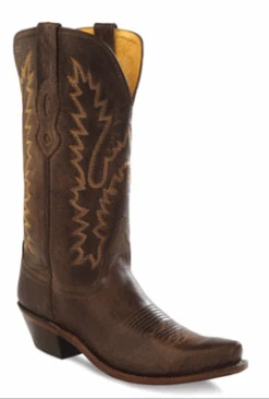 Women's Old West LF1534 Chocolate Snip Toe Boot