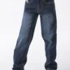 Boys Cinch MB12882002 Regular Fit (8-18) White Label Dark Jean -Western Cowboy Clothing MB12882002