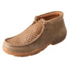 Twisted X MDM0033 Men’s Chukka Driving Moc Bomber/Tan