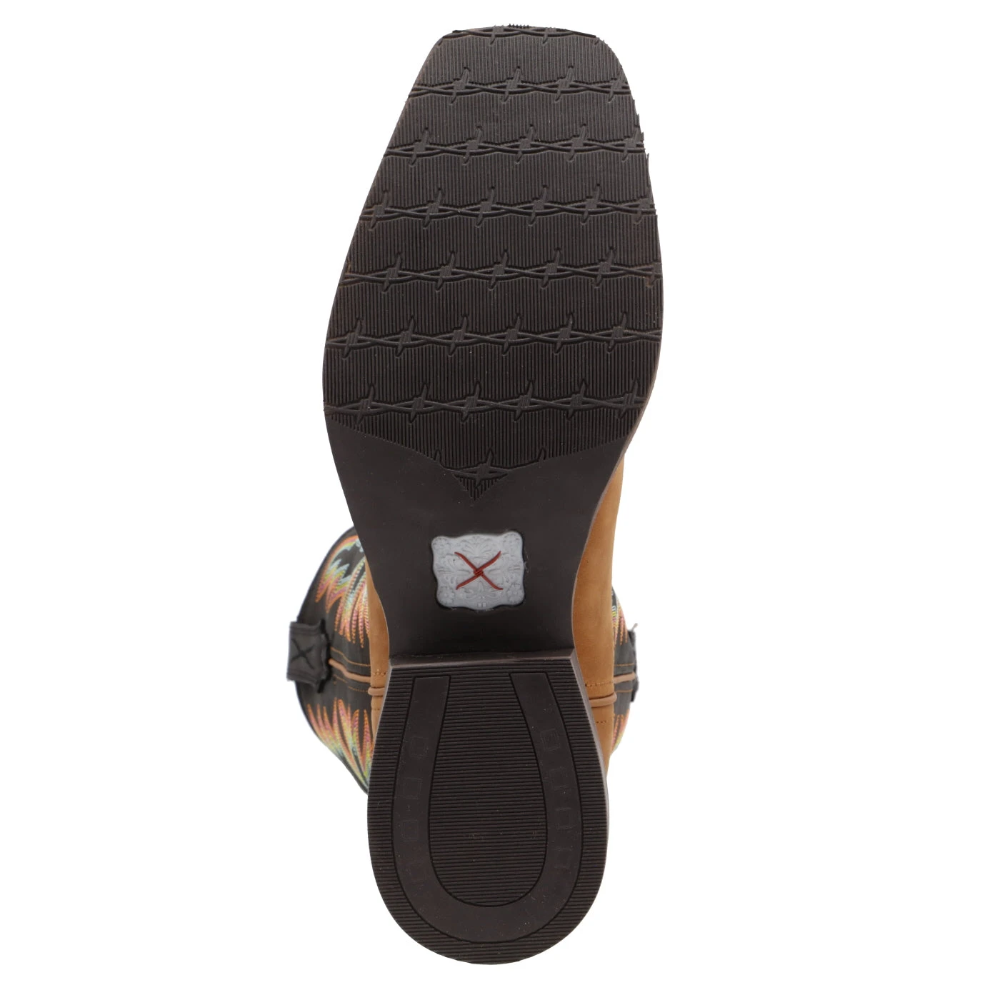 Twisted X MHY0033 Men’s 12" Peanut & Black Hooey Square Toe Boot (SALE BOOT) 8 Twisted X MHY0033 Men’s 12" Peanut & Black Hooey Square Toe Boot (SALE BOOT) - Image 6