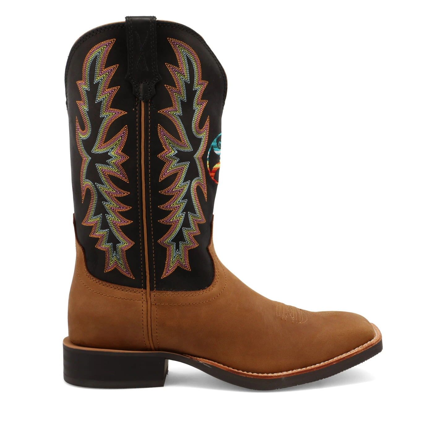 Twisted X MHY0033 Men’s 12" Peanut & Black Hooey Square Toe Boot (SALE BOOT) 4 Twisted X MHY0033 Men’s 12" Peanut & Black Hooey Square Toe Boot (SALE BOOT) - Image 2