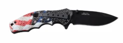 Master Cutlery MU-A104AF American Flag Spring Assisted Knife -Western Cowboy Clothing MU A104AF 3