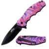 Master Cutlery MU-A104PK Pink Spring Assisted Knife -Western Cowboy Clothing MU A104pk 1