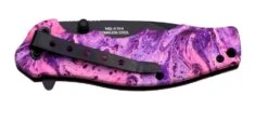 Master Cutlery MU-A104PK Pink Spring Assisted Knife -Western Cowboy Clothing MU A104pk 2