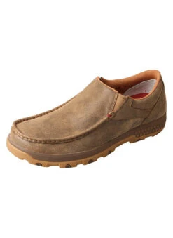 Twisted X MXC0003 Men’s Slip-On Driving Moc With CellStretch® Bomber