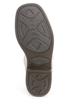 Infant Old West BSI1839 Tan W/Pink Top Wide Square Toe -Western Cowboy Clothing Old west square toe rubber outsole 2ac4bffc 3b02 4c05 90f3 da2877fe0815