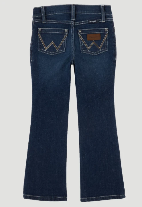 Girl's Wrangler 09MWGNL Lacie Medium Wash Premium Patch Jean 3 Girl's Wrangler 09MWGNL Lacie Medium Wash Premium Patch Jean