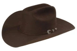 Resistol George Strait Collection RFCTLM-754222 6X City Limits Chocolate Felt Hat