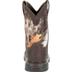 Rocky Boots Youth Rocky RKW0258Y Ride FLX Waterproof Western Wide Square Toe Boot (SHOP IN-STORES TOO) -Western Cowboy Clothing RKW0258C 4 LARGE 72e90964 dc8e 4f08 af85 23c9ac7cae0e