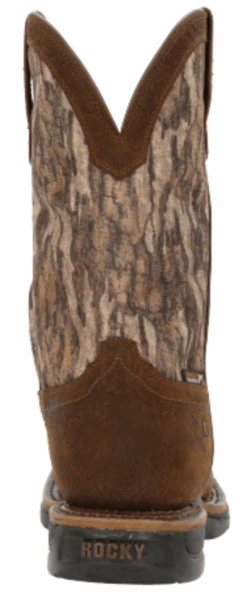 Rocky Boots Rocky RKW0358 Men's 11" Long Range Soft Toe Mossy Oak Waterproof Western Boot (SHOP IN-STORE TOO) 13 Rocky Boots Rocky RKW0358 Men's 11" Long Range Soft Toe Mossy Oak Waterproof Western Boot (SHOP IN-STORE TOO) -Western Cowboy Clothing RKW0358 4