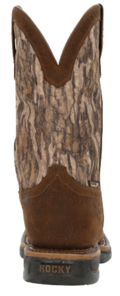Rocky Boots Rocky RKW0358 Men's 11" Long Range Soft Toe Mossy Oak Waterproof Western Boot (SHOP IN-STORE TOO) 7 Rocky Boots Rocky RKW0358 Men's 11" Long Range Soft Toe Mossy Oak Waterproof Western Boot (SHOP IN-STORE TOO) - Image 5