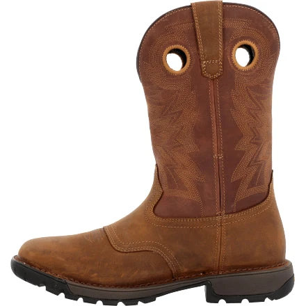Rocky Boots Rocky RKW0380 Men's 11" Legacy 32 Brown Waterproof Soft Toe Western Square Toe Boot (SHOP IN-STORE TOO) 5 Rocky Boots Rocky RKW0380 Men's 11" Legacy 32 Brown Waterproof Soft Toe Western Square Toe Boot (SHOP IN-STORE TOO) - Image 3
