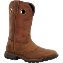 Rocky Boots Rocky RKW0380 Men's 11" Legacy 32 Brown Waterproof Soft Toe Western Square Toe Boot (SHOP IN-STORE TOO)