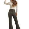 Women's Panhandle Rock & Roll RRWD5HRZQL Black High Rise Trouser Jean (SHOP IN-STORE TOO) -Western Cowboy Clothing RRWD5HRZQL B