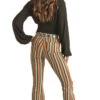 Women's Panhandle Rock & Roll RRWD6PRZQX Bargain Bell Striped Pull-on Flare Jean (SHOP IN-STORE TOO) -Western Cowboy Clothing RRWD6PRZQX B
