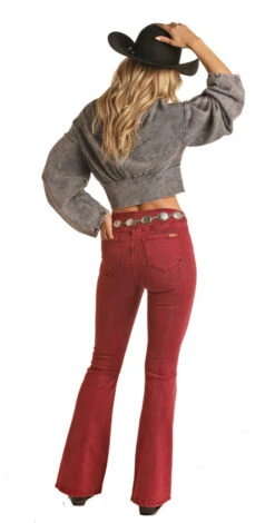 Women's Panhandle Rock & Roll RRWD6PRZR0 Bargain Bell Flare Pull-on Jean (SHOP IN-STORE TOO)