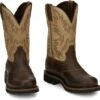Justin SE4660 Superintendent Men's Work Boot Golden Brown -Western Cowboy Clothing SE4660 617x563 1