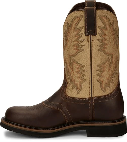Justin SE4660 Superintendent Men's Work Boot Golden Brown 5 Justin SE4660 Superintendent Men's Work Boot Golden Brown - Image 3