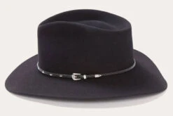 Stetson SFDIAJ-163907 5X Diamond Jim Black Felt Hat -Western Cowboy Clothing SFDIAJ 163907 1
