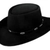 Stetson SFRYFL-313107 5X Royal Flush Black Felt Hat 1 Stetson SFRYFL-313107 5X Royal Flush Black Felt Hat -Western Cowboy Clothing SFRYFL 313107 1