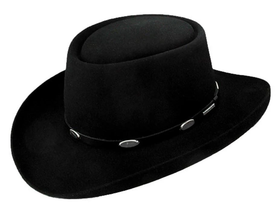 Stetson SFRYFL-313107 5X Royal Flush Black Felt Hat 3 Stetson SFRYFL-313107 5X Royal Flush Black Felt Hat