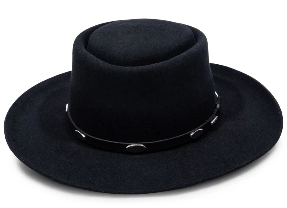 Stetson SFRYFL-313107 5X Royal Flush Black Felt Hat 4 Stetson SFRYFL-313107 5X Royal Flush Black Felt Hat - Image 2