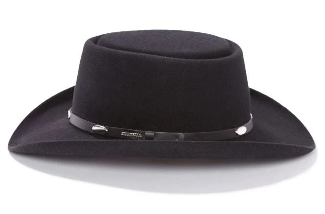 Stetson SFRYFL-313107 5X Royal Flush Black Felt Hat 5 Stetson SFRYFL-313107 5X Royal Flush Black Felt Hat - Image 3