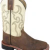Children's Smoky Mountain 3705C Brown/Cream Square Toe Boot (SHOP IN-STORES TOO) 2 Children's Smoky Mountain 3705C Brown/Cream Square Toe Boot (SHOP IN-STORES TOO) -Western Cowboy Clothing SMB 3705C BRCR big a4e692c1 425b 4376 97ae 491862e83c24