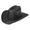 Stetson SSBLLK-694007 Bullock Eyelets Black Straw Hat (SHOP IN-STORES TOO) 2 Stetson SSBLLK-694007 Bullock Eyelets Black Straw Hat (SHOP IN-STORES TOO) -Western Cowboy Clothing SSBLLK 694007