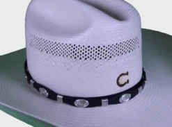 Top Notch Accessories HBPRYCWBOYBLK Black Praying Cowboy Hat Band