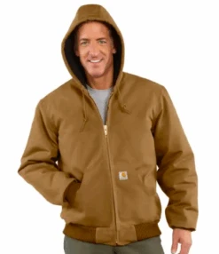 Carhartt J140-BRN Carhartt Brown Duck Quilted Flannel-Lined Active Jacket (Up To 4XL) -Western Cowboy Clothing ScreenShot2020 09 07at5.52.59PM 1244809e d80b 460d 94ee 4a438d174c99