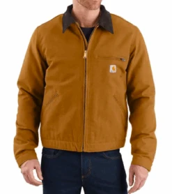 Carhartt 103828-BRN Carhartt Brown Detroit Jacket (Up To 4XL) LIMITED STOCK