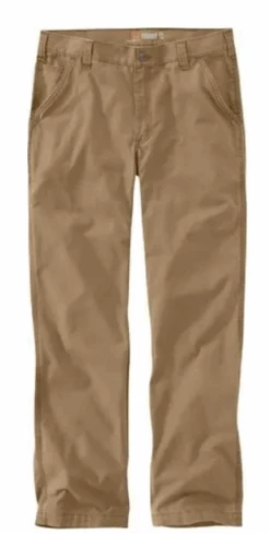 Carhartt 102291-253 Rugged Flex® Dark Khaki Rigby Dungaree Work Pants