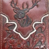 Top Notch Accessories 9004-1BR Brown Deer W/Beige Border & Floral Embossed Bi-Fold Wallet -Western Cowboy Clothing ScreenShot2021 07 26at4.02.18PM