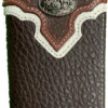 Top Notch Accessories HF108CF Coffee Pebbled Leather W/Praying Cowboy Concho Tri-Fold Wallet -Western Cowboy Clothing ScreenShot2021 09 22at11.27.17AM