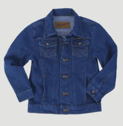 Boy's Wrangler 84145PW Prewashed Denim Western Unlined Jacket