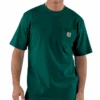 Carhartt K87-HTG Hunter Green Workwear Short Sleeve Pocket T-Shirt -Western Cowboy Clothing ScreenShot2022 04 12at10.39.14PM