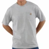 Carhartt K87-HGY Heather Gray Workwear Short Sleeve Pocket T-Shirt -Western Cowboy Clothing ScreenShot2022 04 13at9.03.00AM