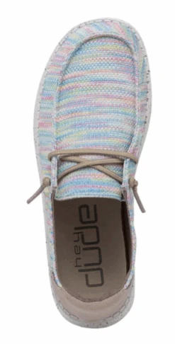 Women's Hey Dude 121920214 Wendy Sox Aurora White Shoe -Western Cowboy Clothing ScreenShot2022 06 21at5.43.41PM