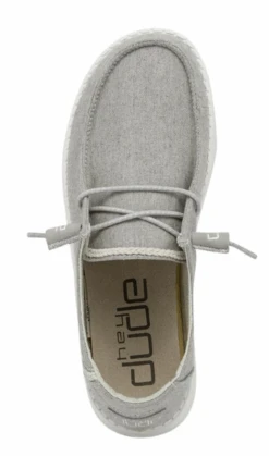 Women's Hey Dude 121413327 Wendy Chambray Braid Grey Shoe *CLOSEOUT* 13 Women's Hey Dude 121413327 Wendy Chambray Braid Grey Shoe *CLOSEOUT* -Western Cowboy Clothing ScreenShot2022 06 21at6.12.29PM