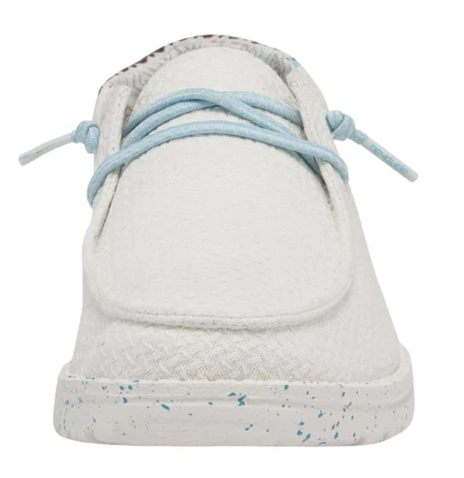 Women's Hey Dude 121410204 Wendy White Aztec Shoe 6 Women's Hey Dude 121410204 Wendy White Aztec Shoe - Image 4