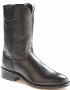 Old West SRM4010 10" Black Roper Boot